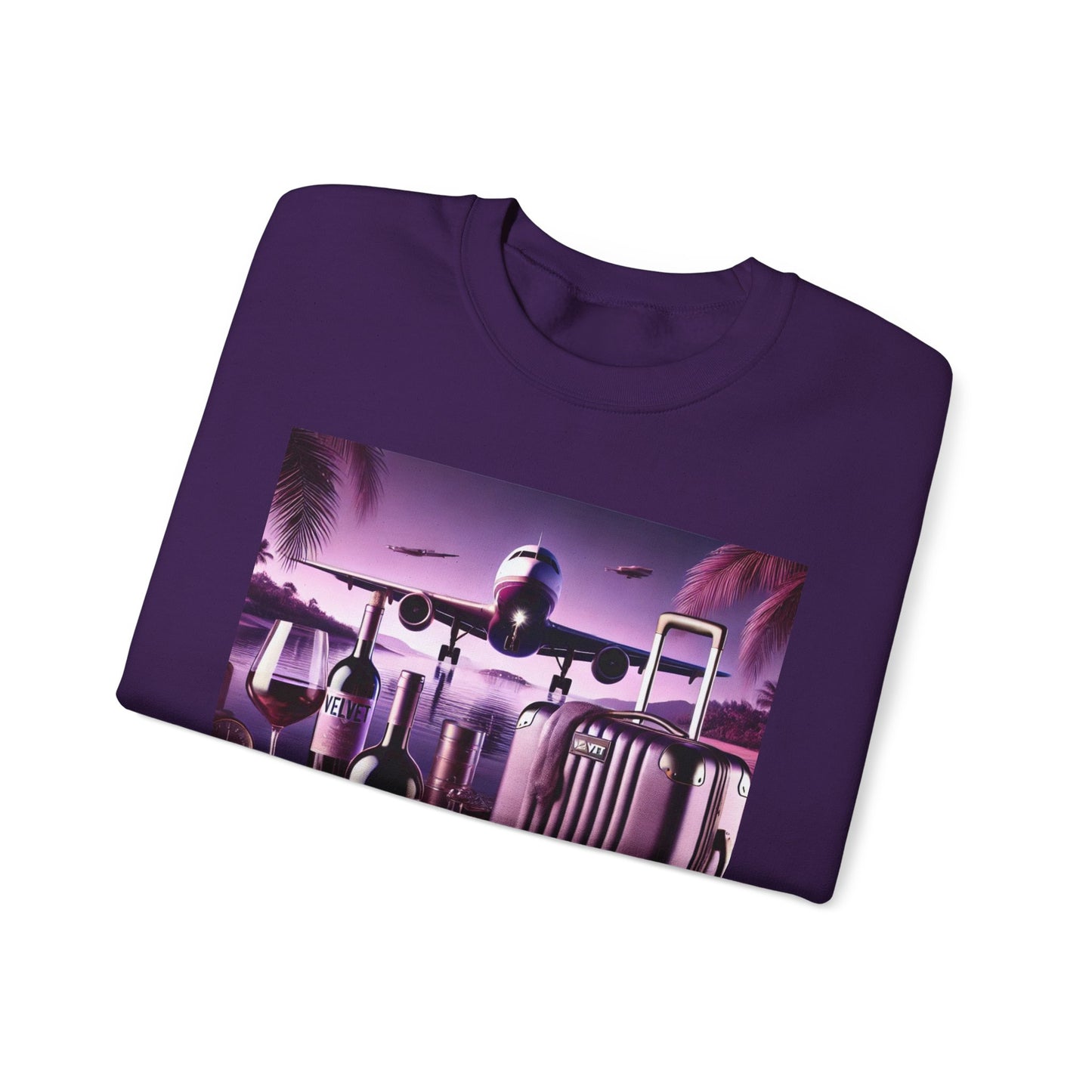 Smoked Mai Tai Purple Sweatshirt