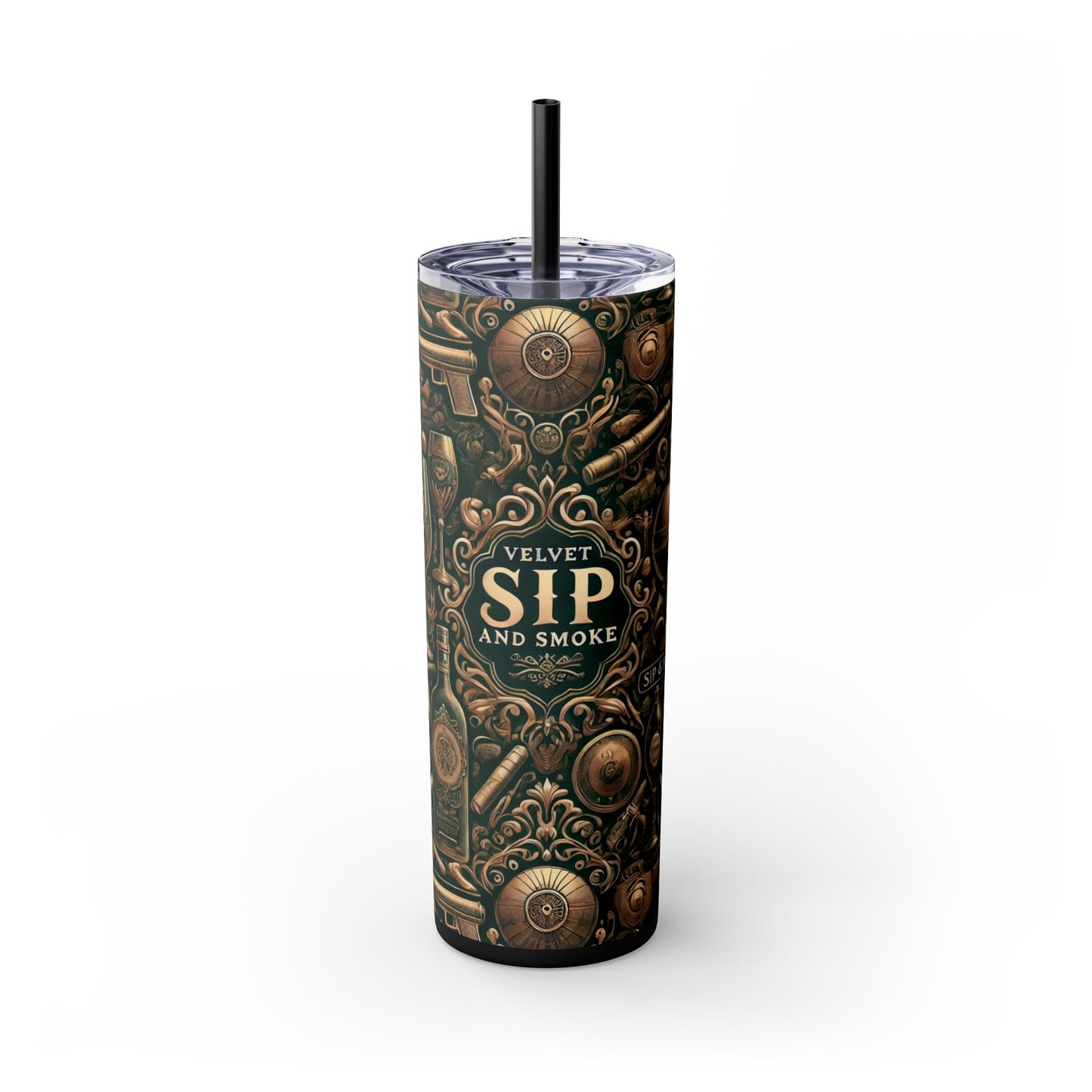Velvet Sips Skinny Tumbler