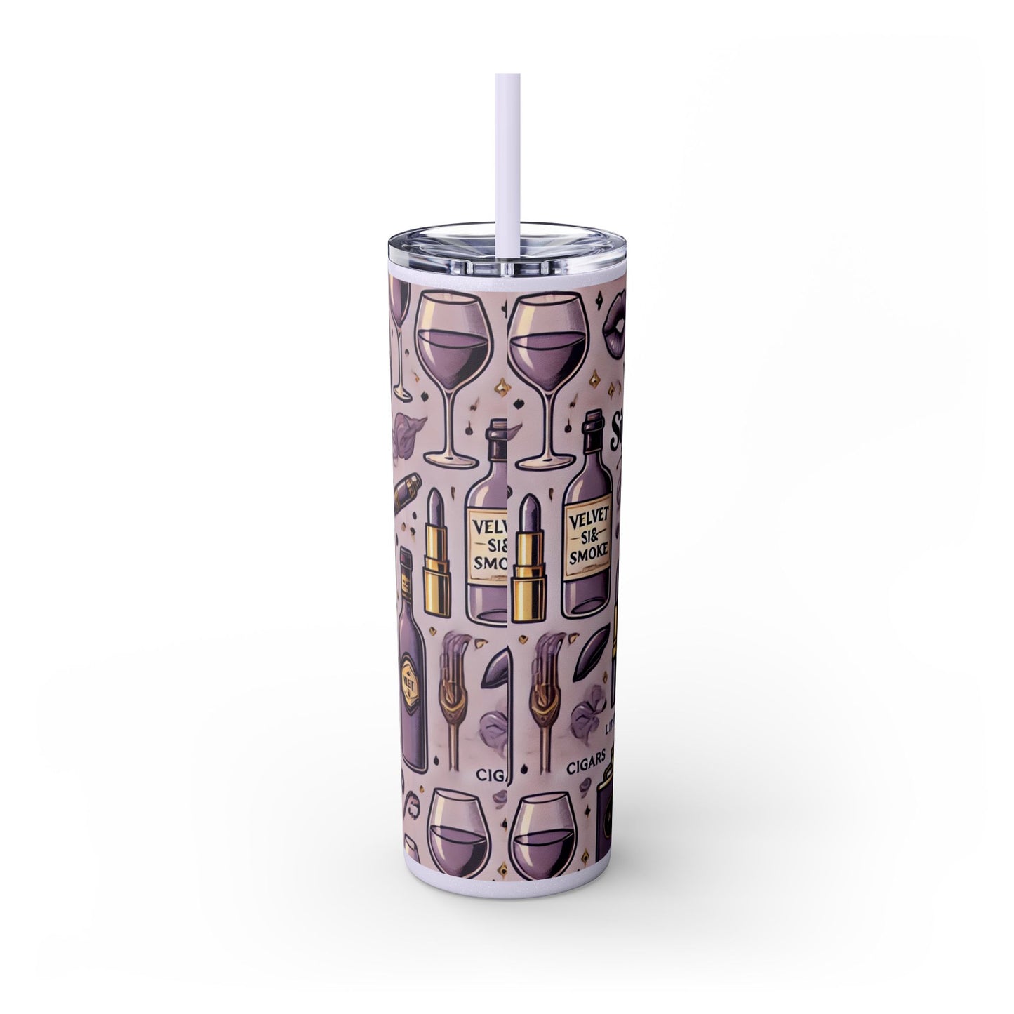 Velvet Sips Skinny Tumbler