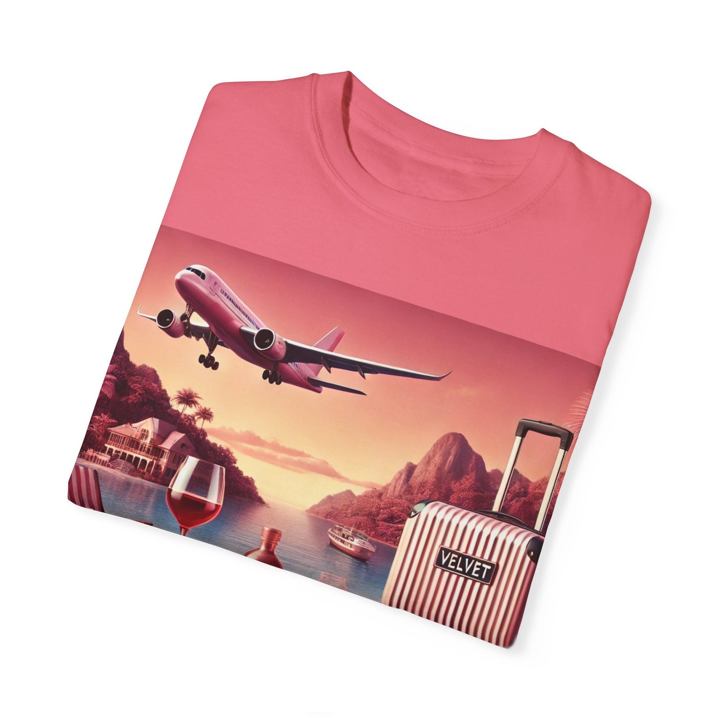 Smoked Mai Tai Pink Sunset T-shirt