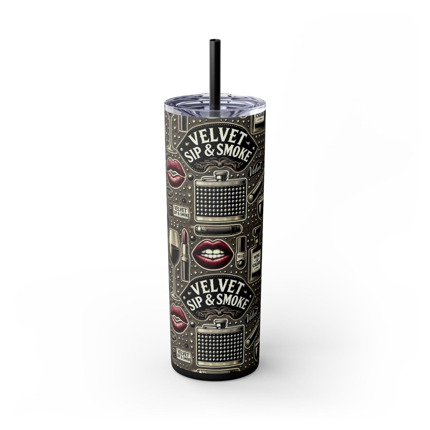 Velvet Sips Skinny Tumbler