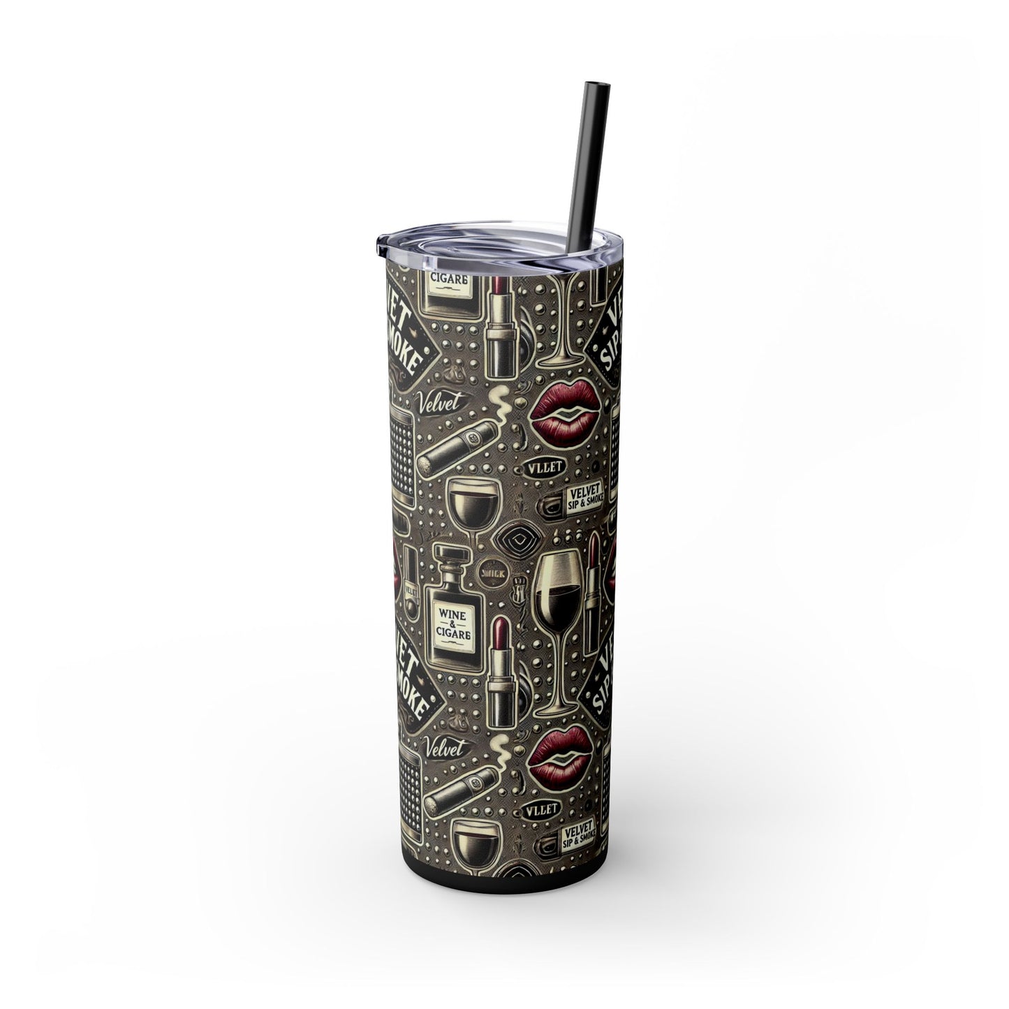 Velvet Sips Skinny Tumbler