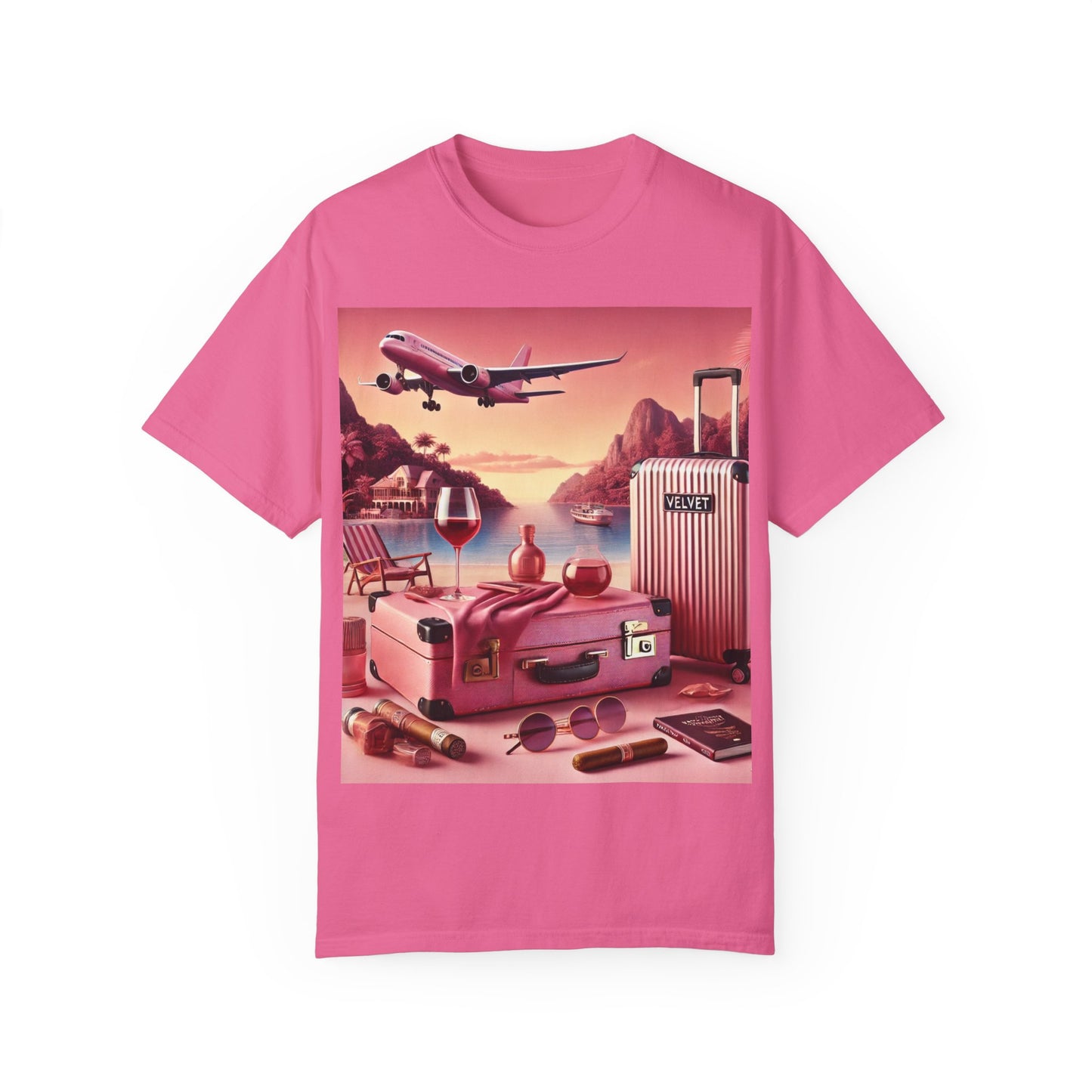 Smoked Mai Tai Pink Sunset T-shirt