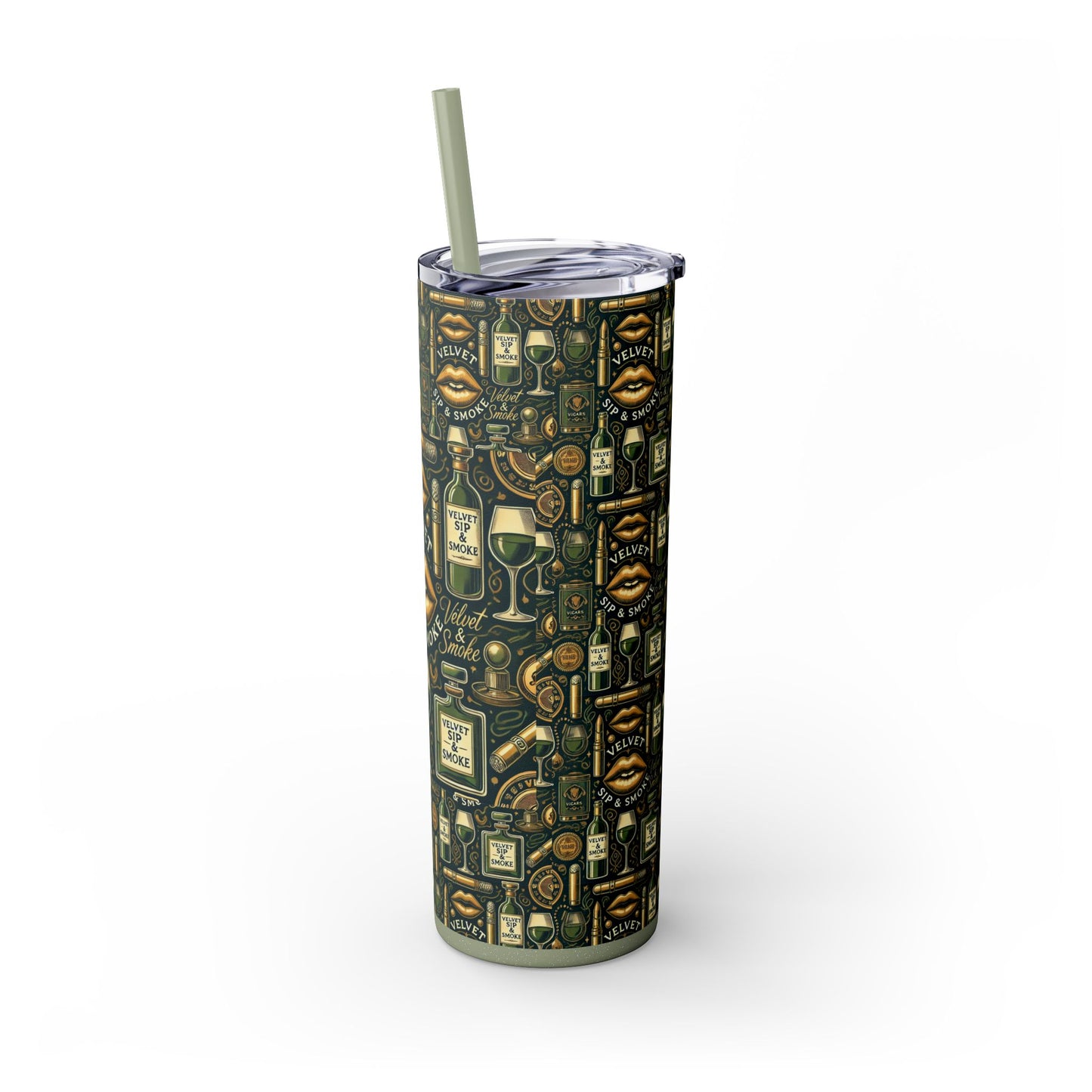 Velvet Sips Skinny Tumbler