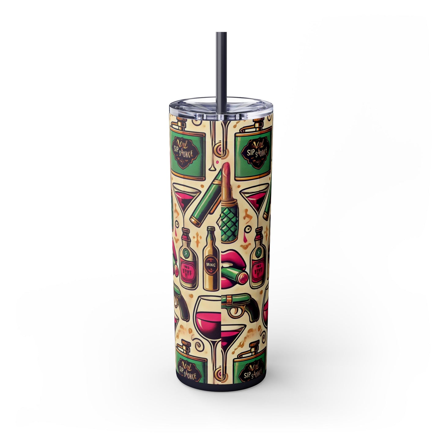 Velvet Sips Skinny Tumbler