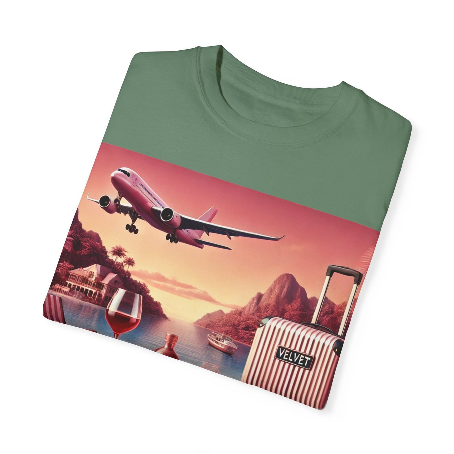 Smoked Mai Tai Pink Sunset T-shirt