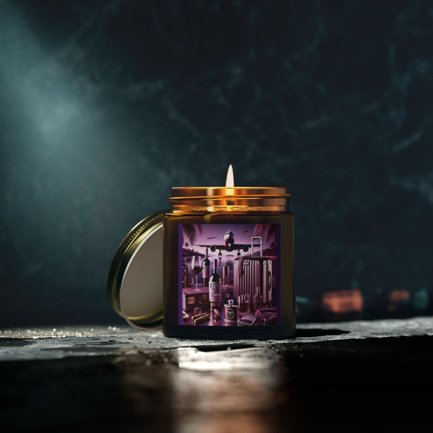 Cuvée Scented Candles, Coconut Apricot Wax (4oz, 9oz)