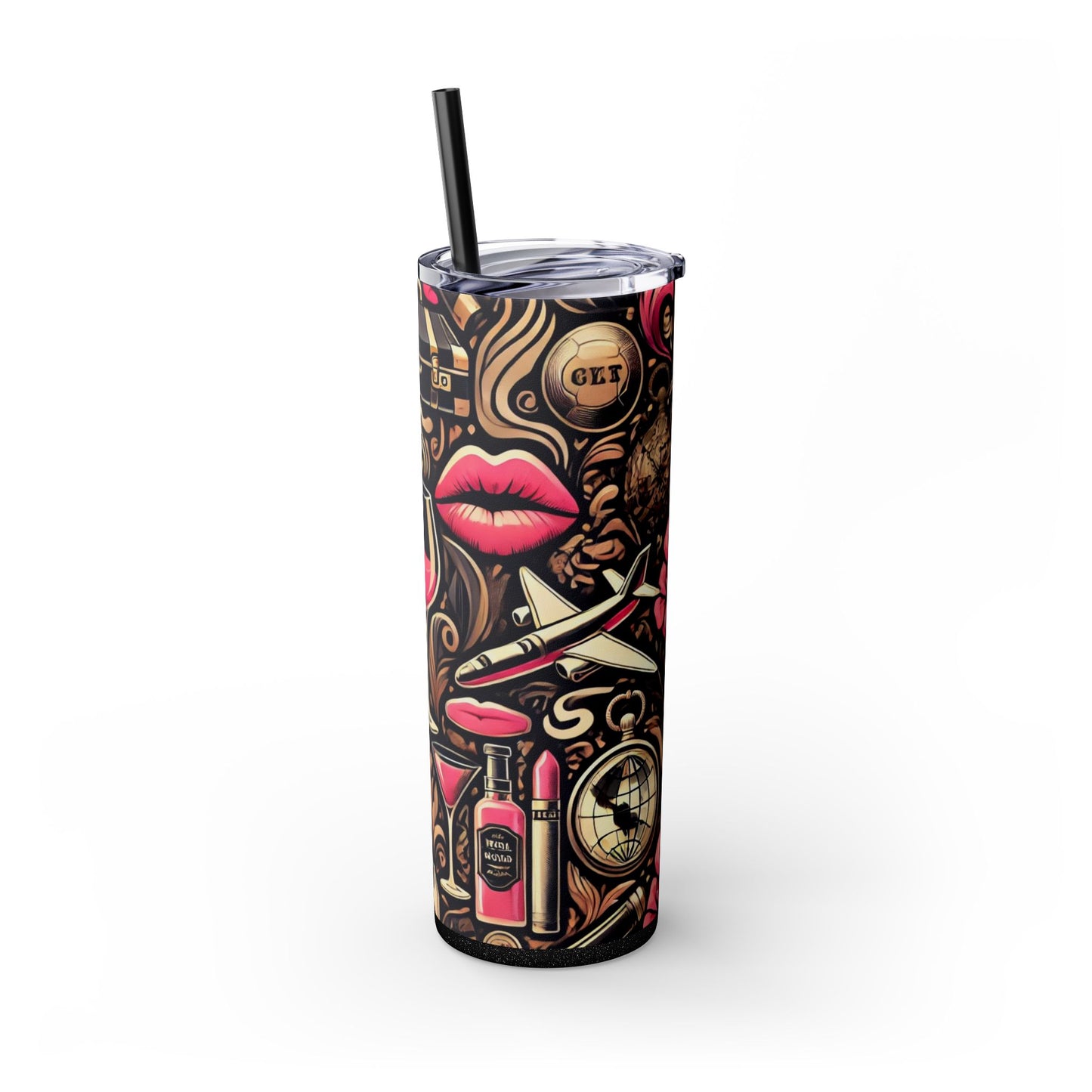 Velvet Sips Skinny Tumbler