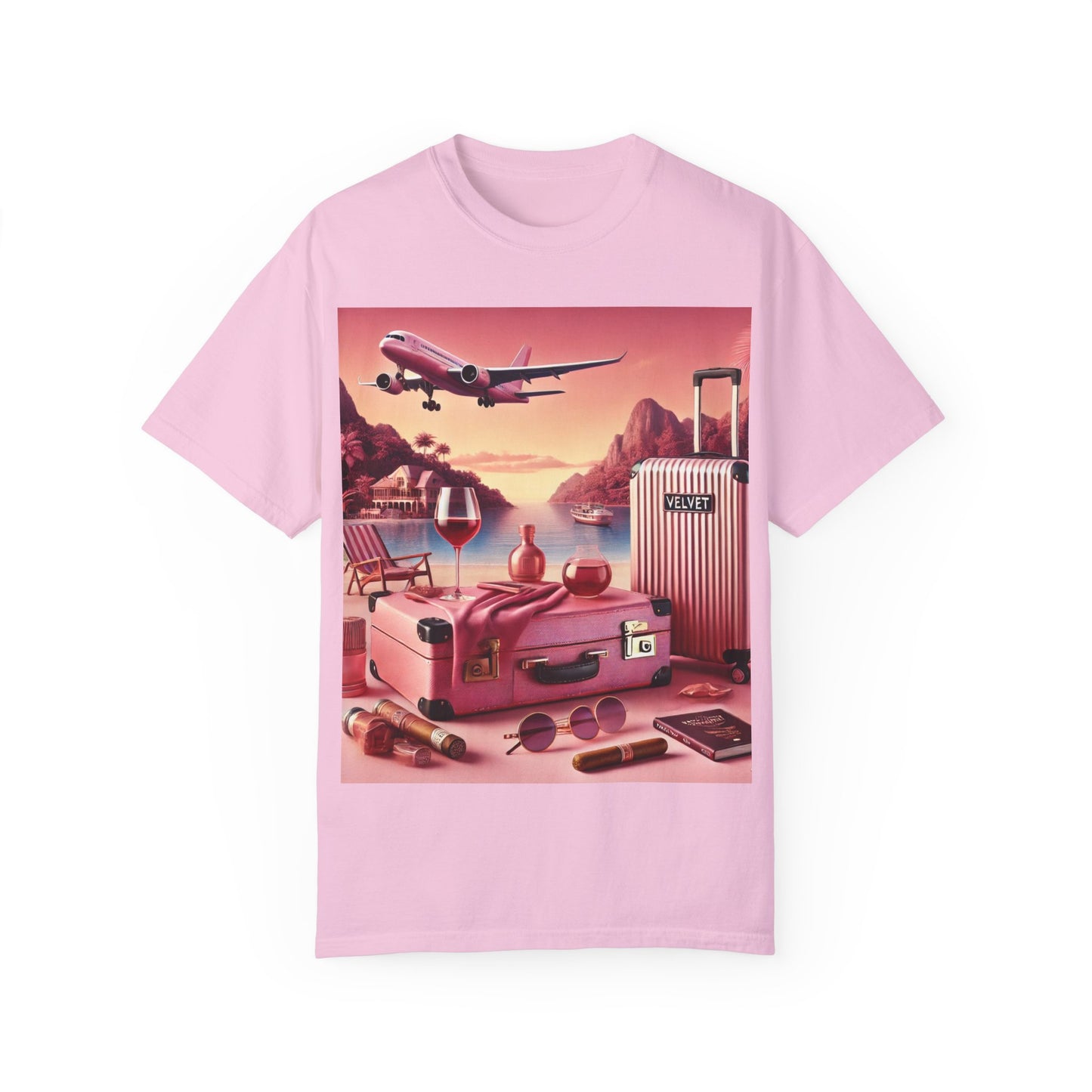 Smoked Mai Tai Pink Sunset T-shirt