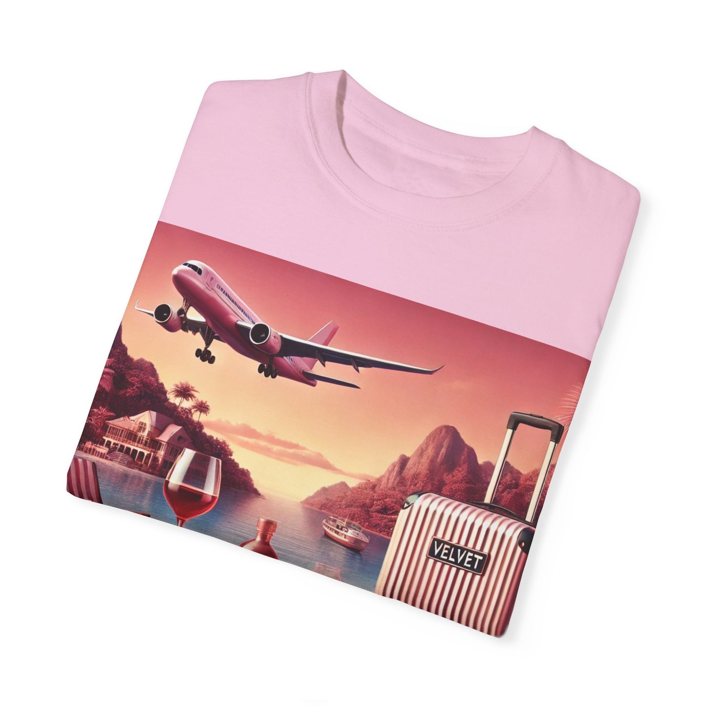 Smoked Mai Tai Pink Sunset T-shirt