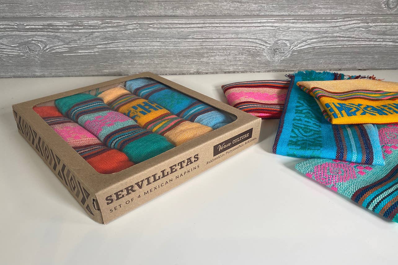 Servilletas - Set of 4 Mexican Napkin