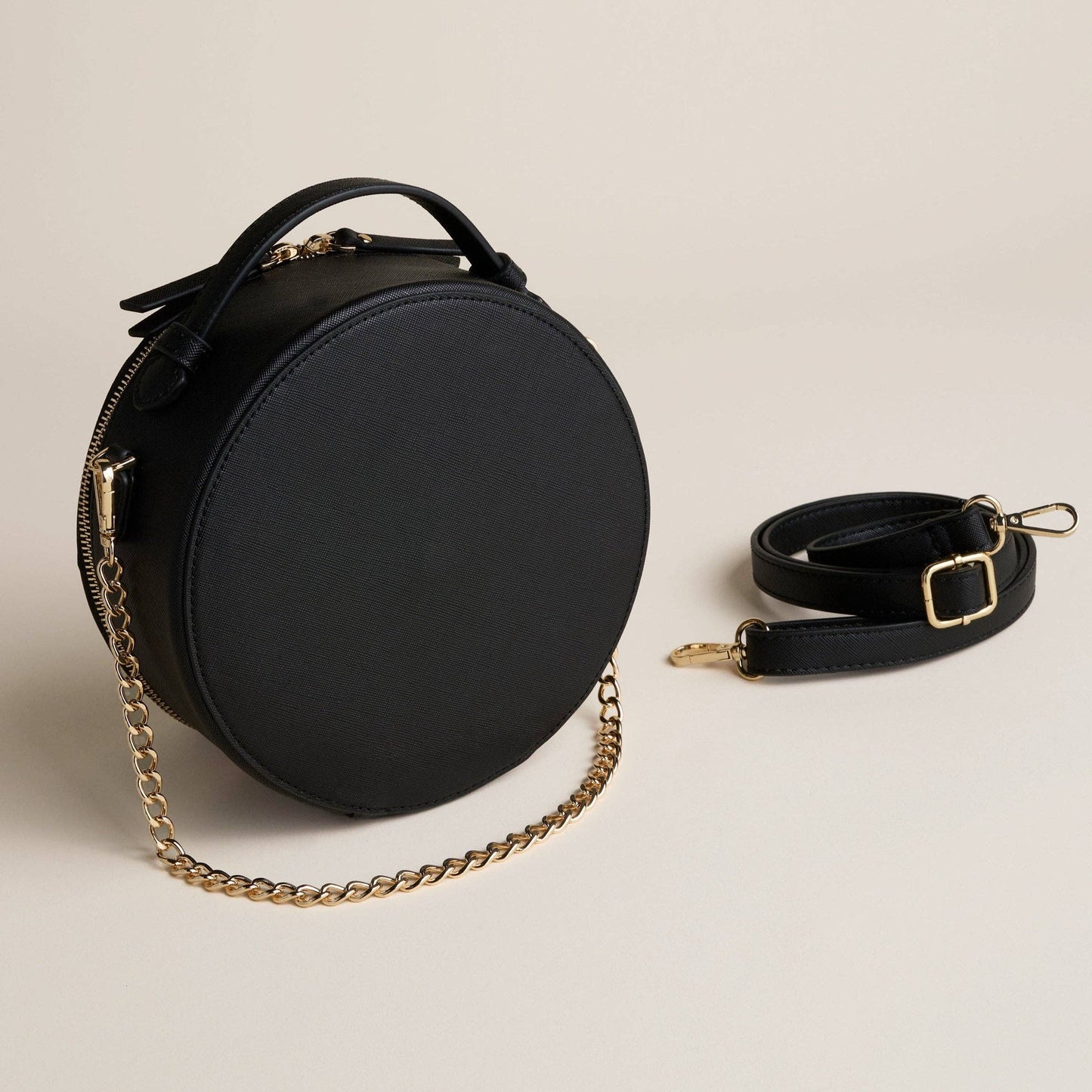 Rose Pink Nomad Round Travel Case