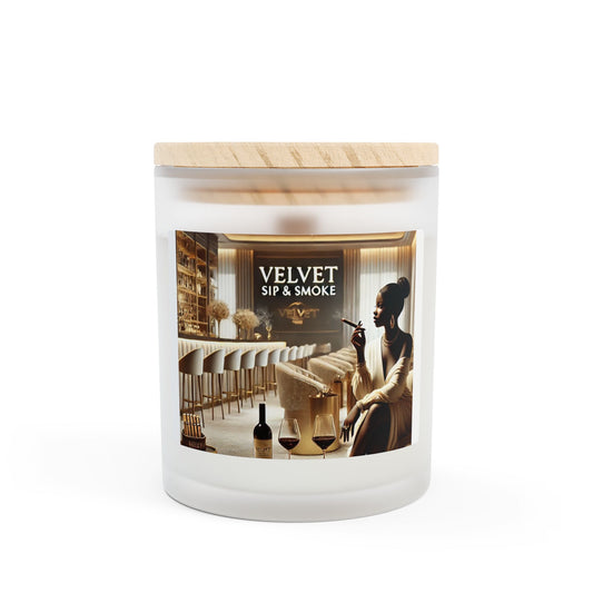 Cuvée Frosted Glass Candle