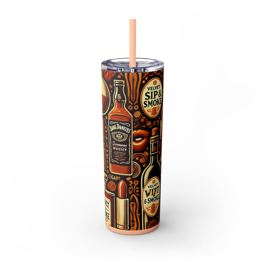 Velvet Sips Skinny Tumbler