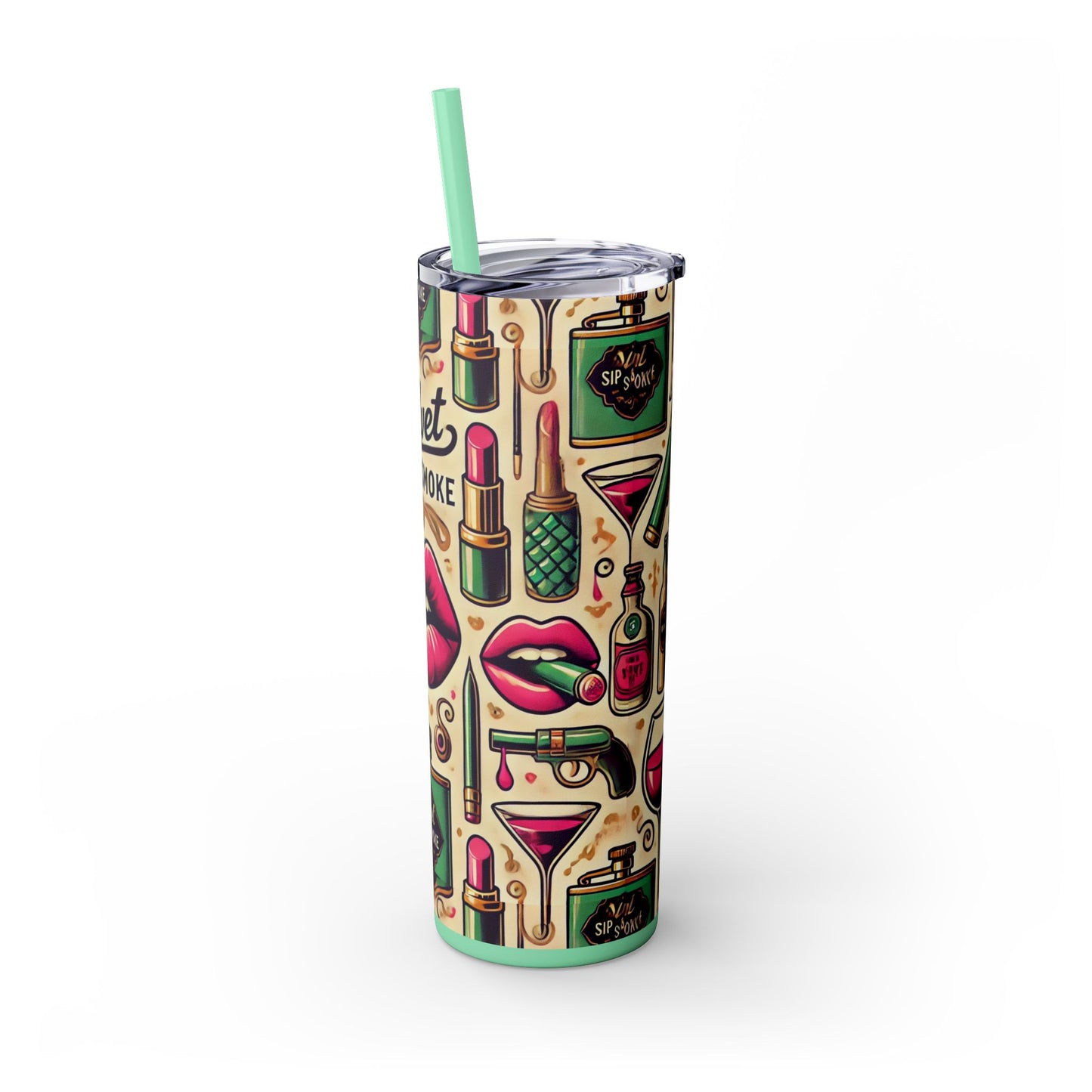 Velvet Sips Skinny Tumbler