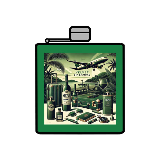 Velvet Voyeur Smoked Mai Tai Flask