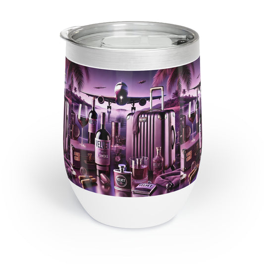 Velvet Sips Wine Tumbler