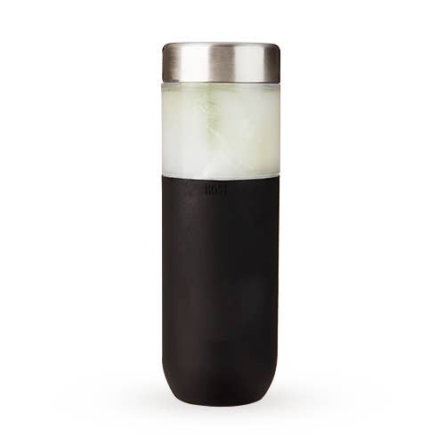 FREEZE™ Bottle Insulated w/ Active Cooling Gel - Black