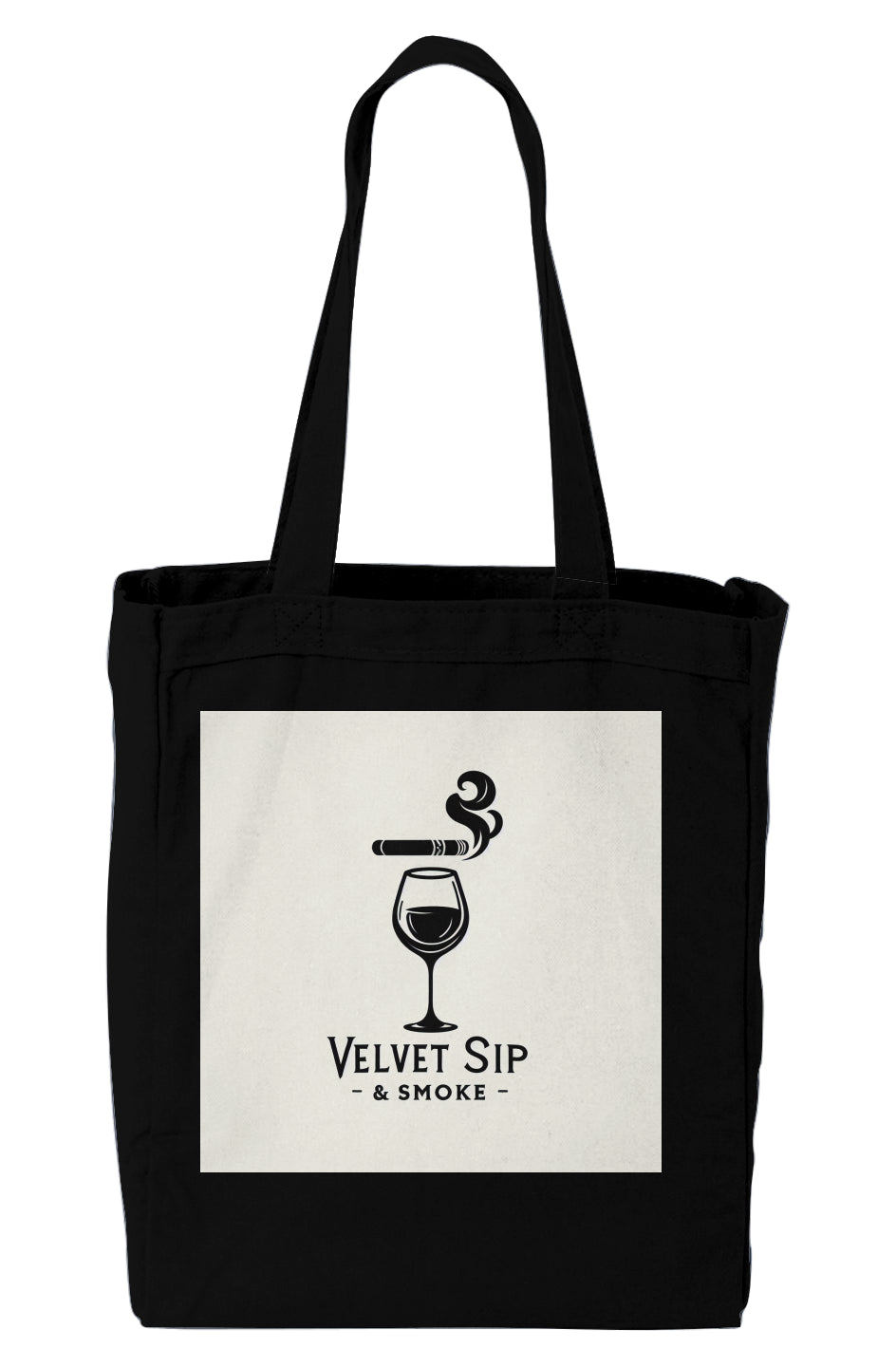Velvet Sip and Smoke Tote