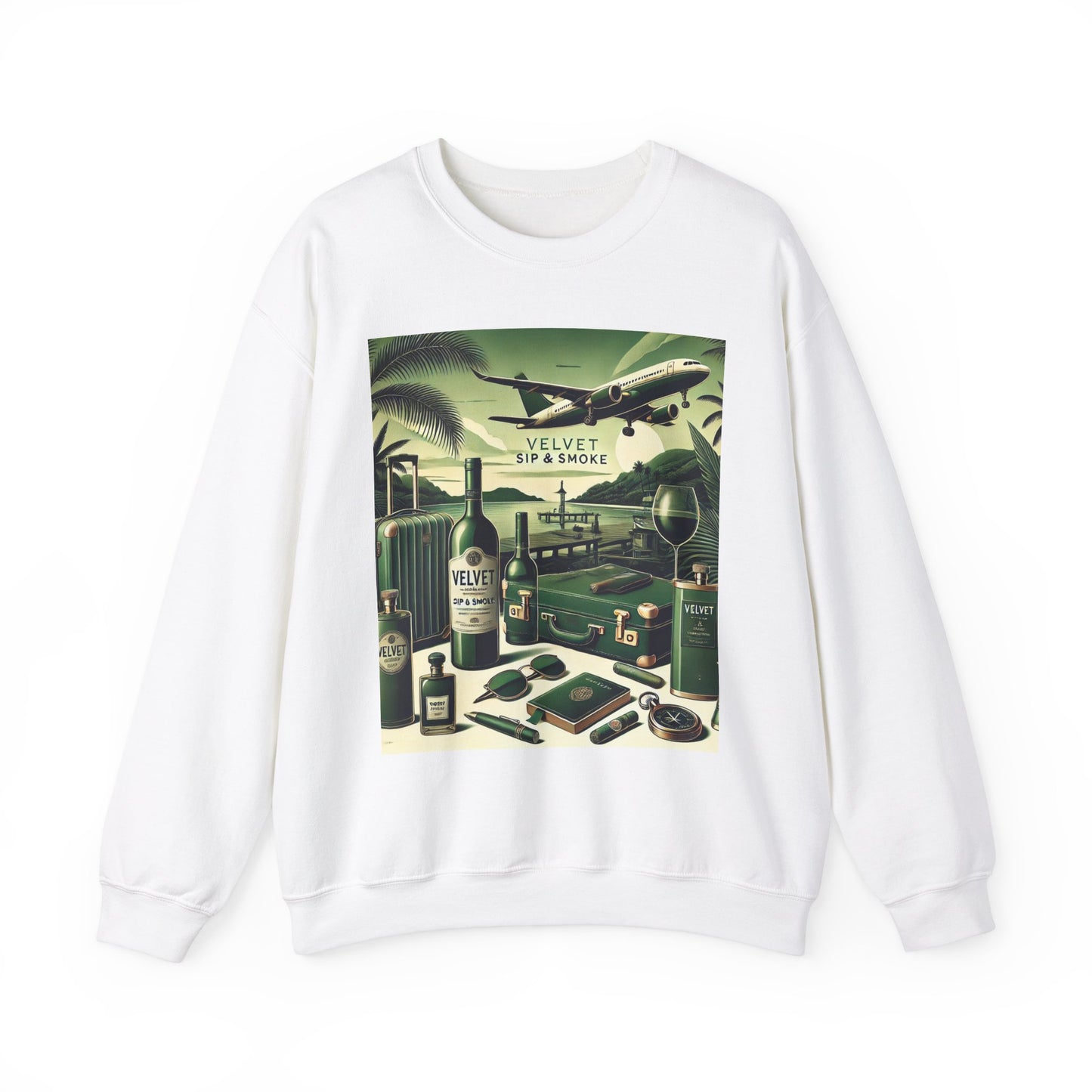 Smoked Mai Tai Green Sweatshirt